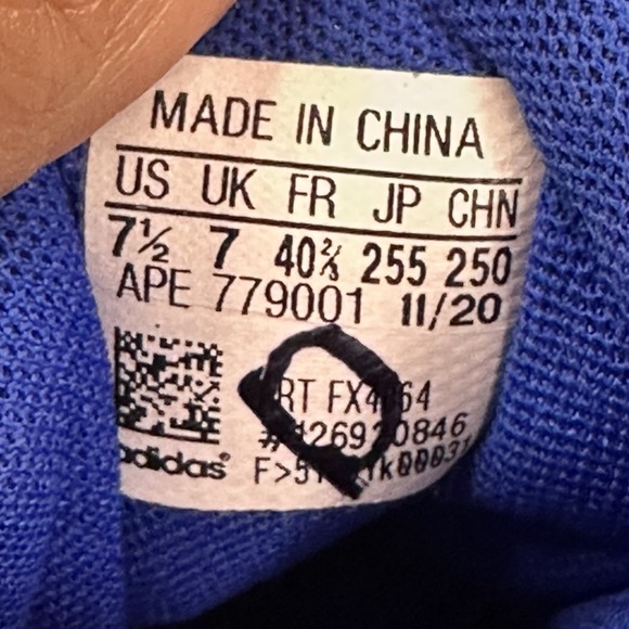 adidas FX4064 T-Mac 2 EVO All Star Blue Men's 7.5 Above Average Condition *Read* - Picture 12 of 12